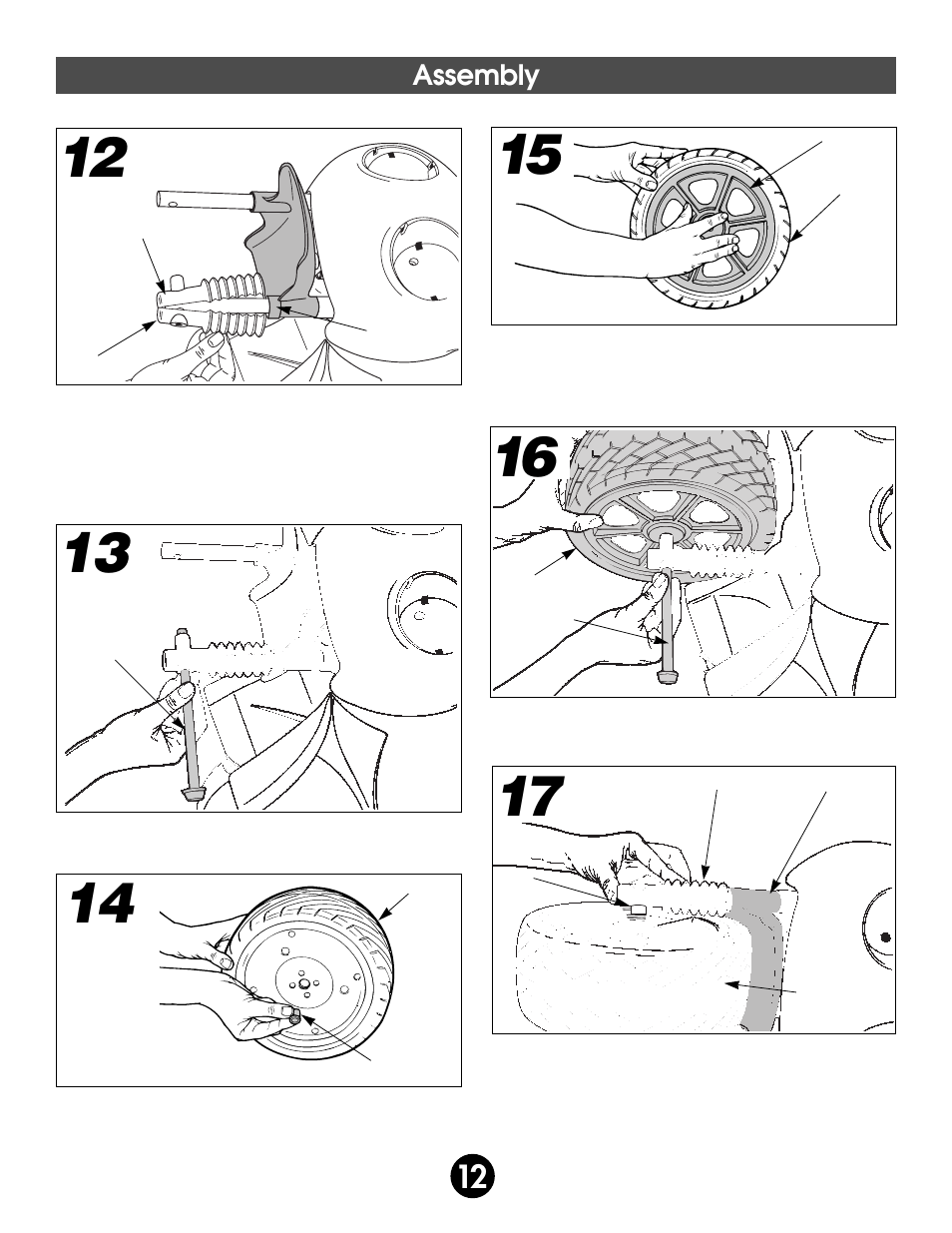 Assembly | Fisher-Price BARBIE 74518 User Manual | Page 12 / 28