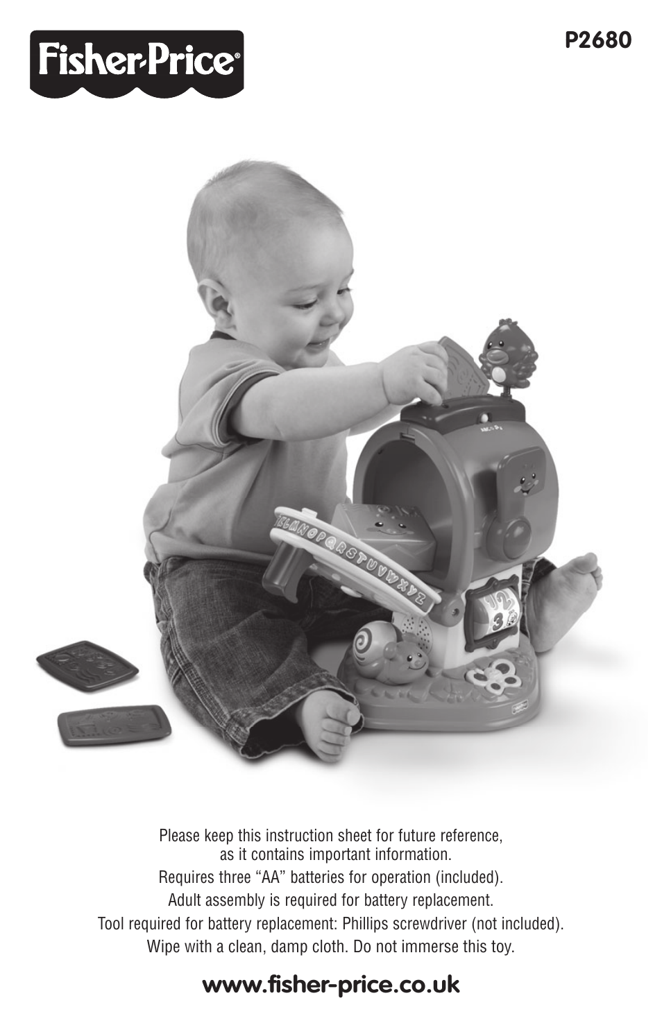 Fisher-Price P2680 User Manual | 5 pages