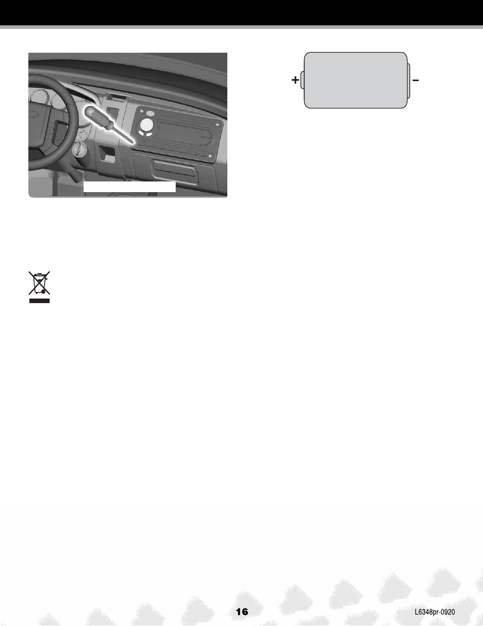 Fisher-Price FORD F-150 L6348 User Manual | Page 16 / 28