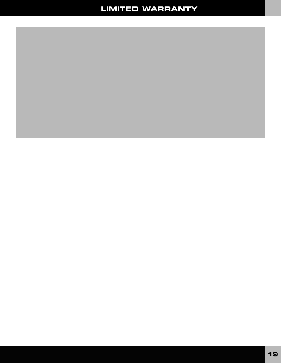 Limited warranty | Fisher-Price DALE EARNHARDT JR L6345 User Manual | Page 19 / 20