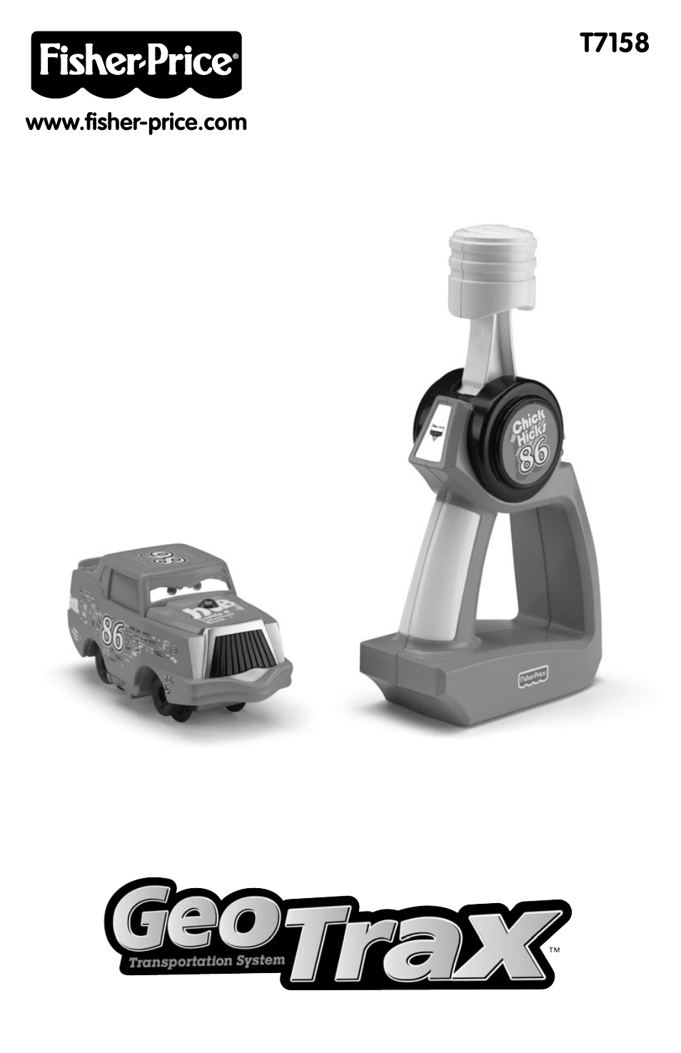 Fisher-Price GEOTRAX T7158 User Manual | 6 pages