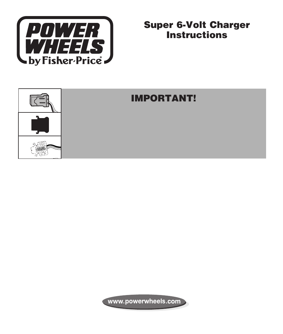 Fisher-Price POWER WHEELS 74241 User Manual | 6 pages