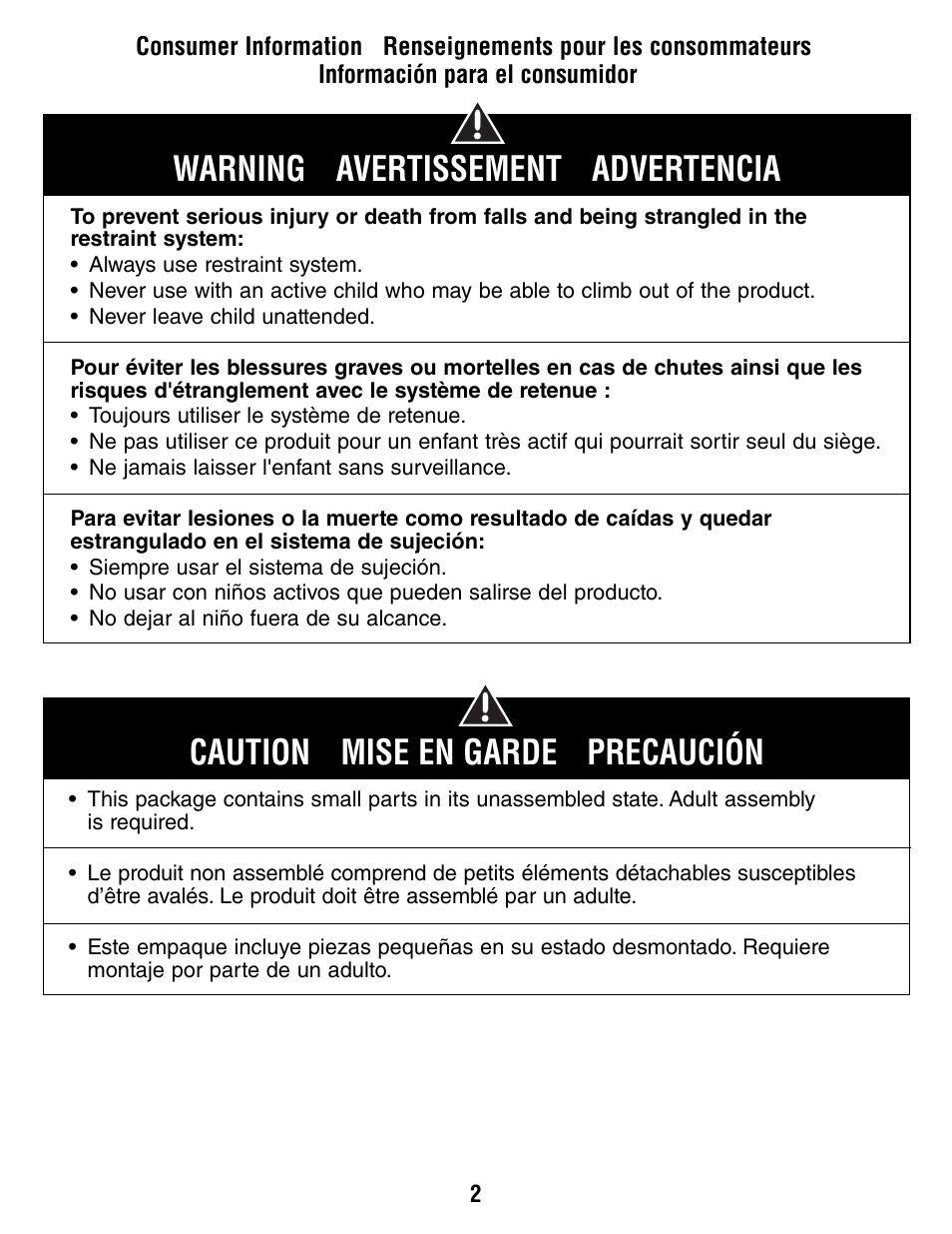 Fisher-Price T1456 User Manual | Page 2 / 24