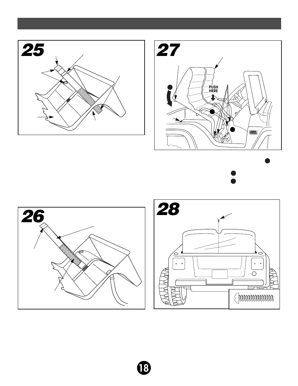 Assembly | Fisher-Price BARBIE 78477 User Manual | Page 18 / 36