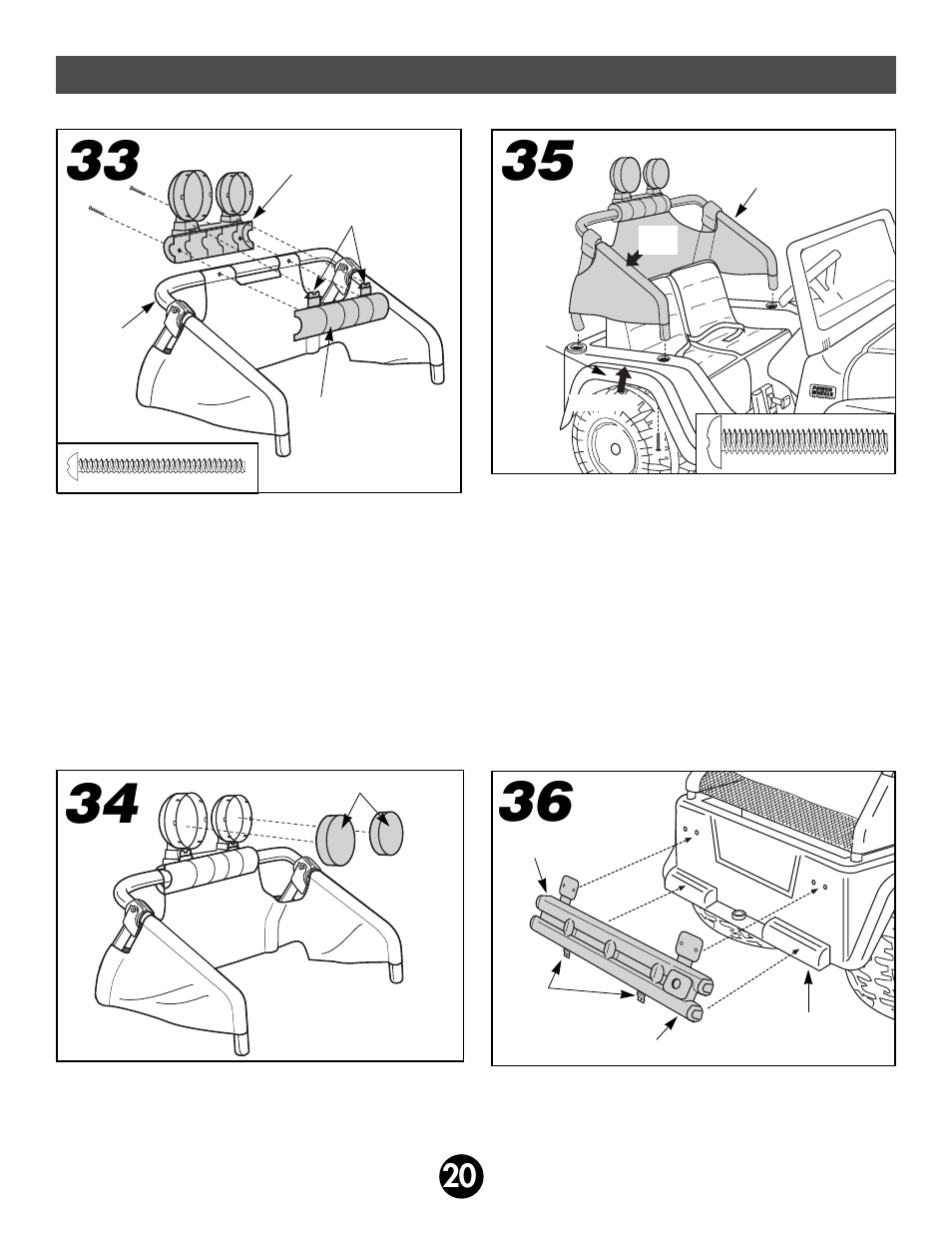 Assembly | Fisher-Price BARBIE 78477 User Manual | Page 20 / 36