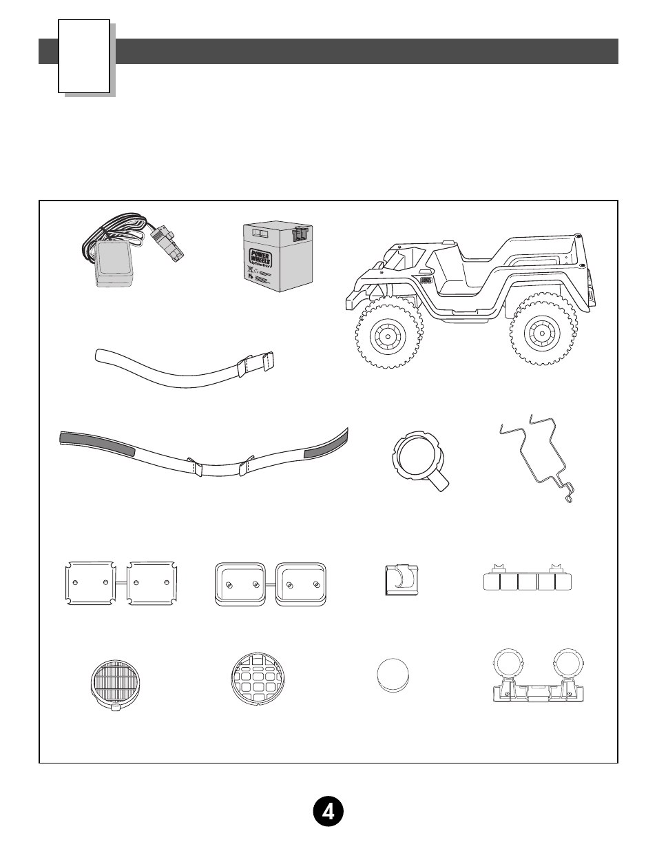 Parts | Fisher-Price BARBIE 78477 User Manual | Page 4 / 36