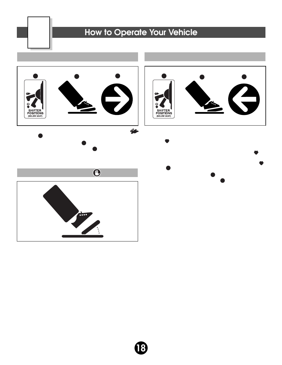 How to operate your vehicle | Fisher-Price 75547 User Manual | Page 18 / 28