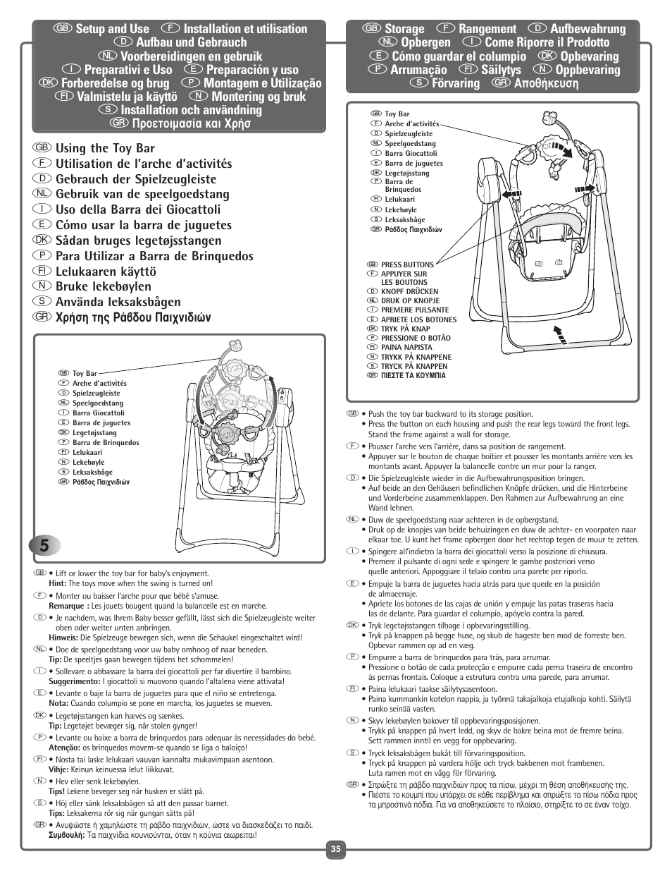 Fisher-Price G5918 User Manual | Page 35 / 40