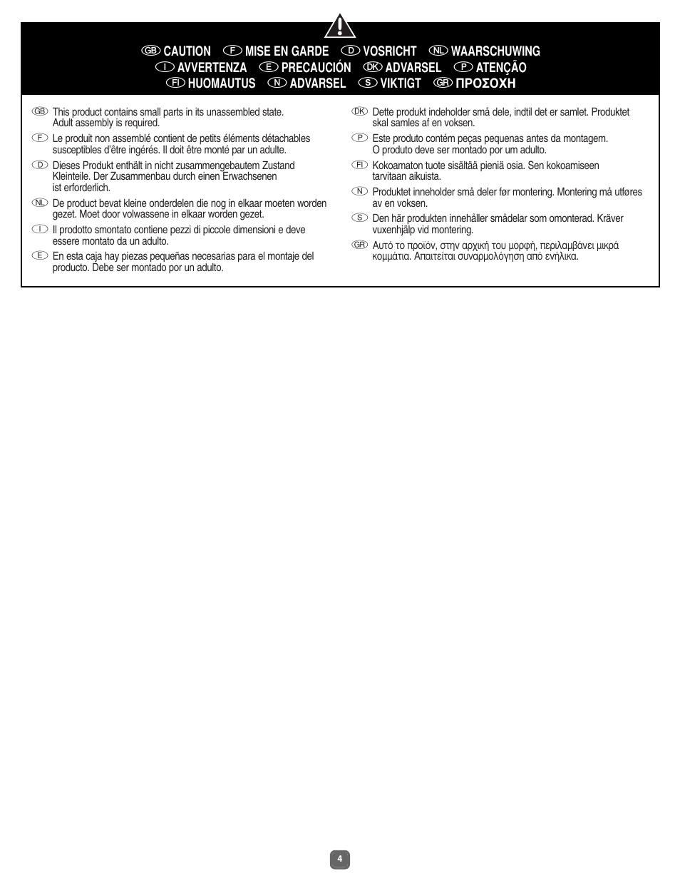 Fisher-Price G5918 User Manual | Page 4 / 40