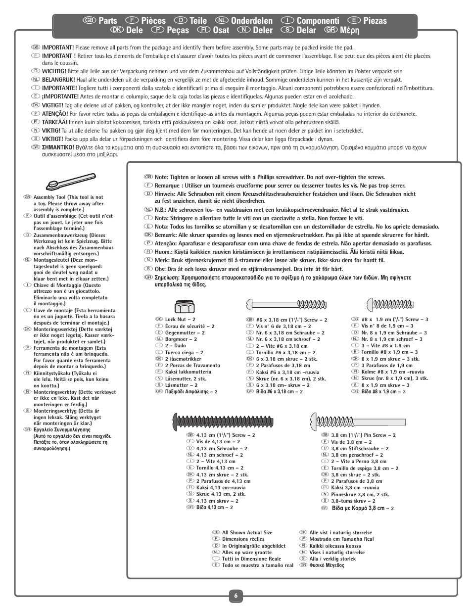 Fisher-Price G5918 User Manual | Page 6 / 40