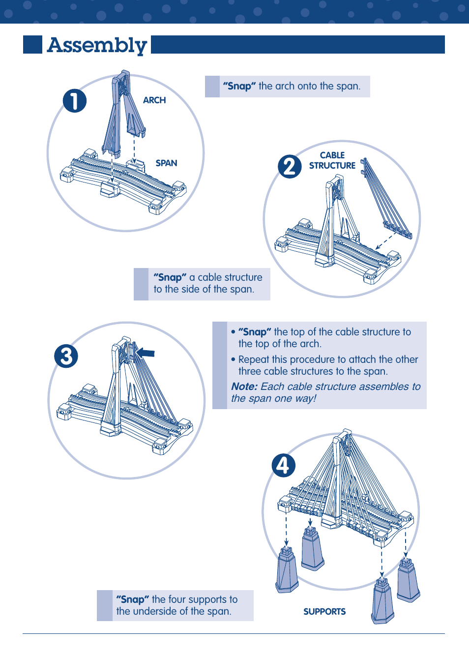 Assembly | Fisher-Price GEO TRAX J9520 User Manual | Page 4 / 6