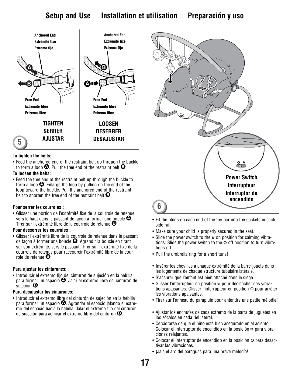 Fisher-Price P3334 User Manual | Page 17 / 20