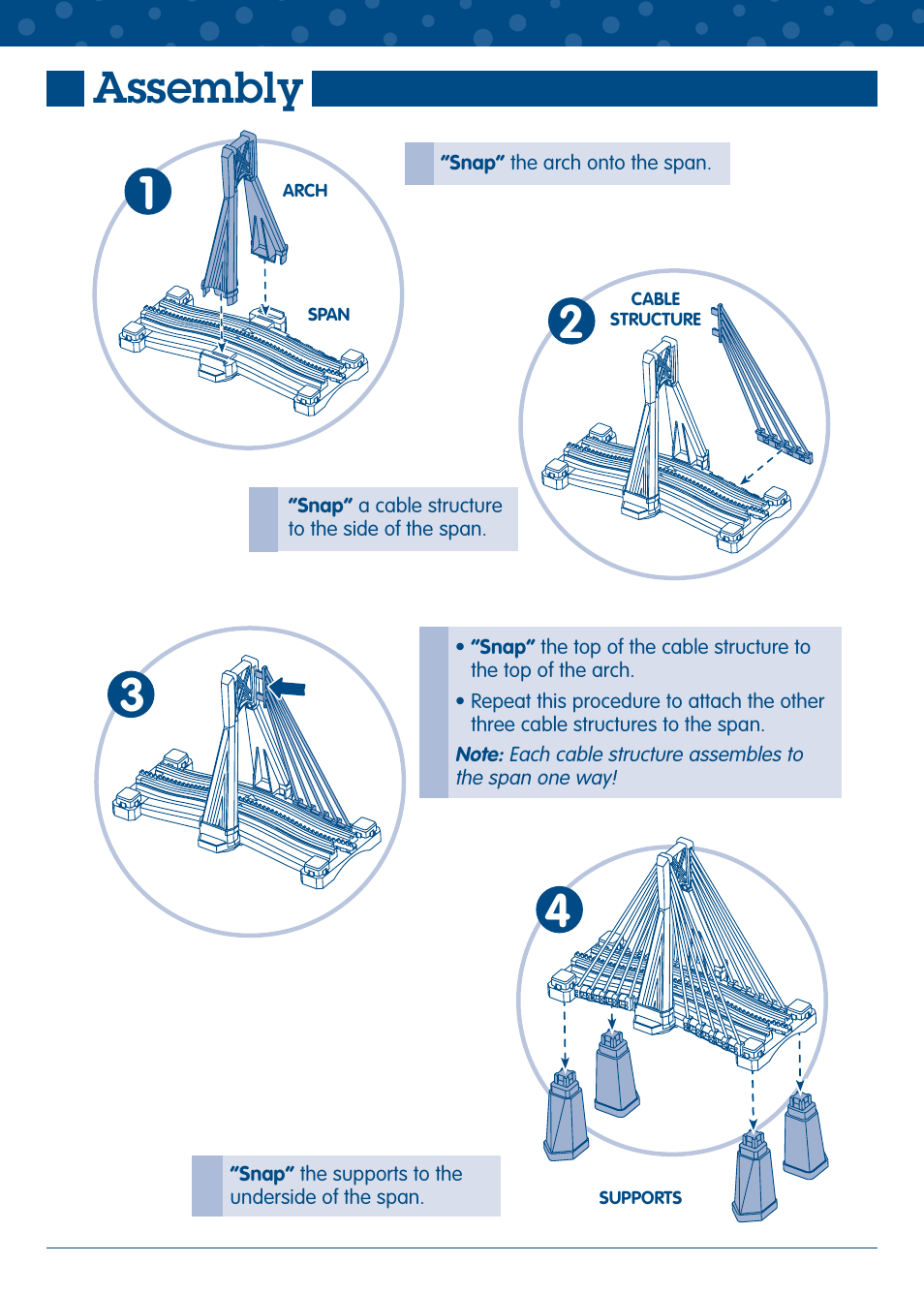 Assembly | Fisher-Price GEO TRAX L5895 User Manual | Page 4 / 6