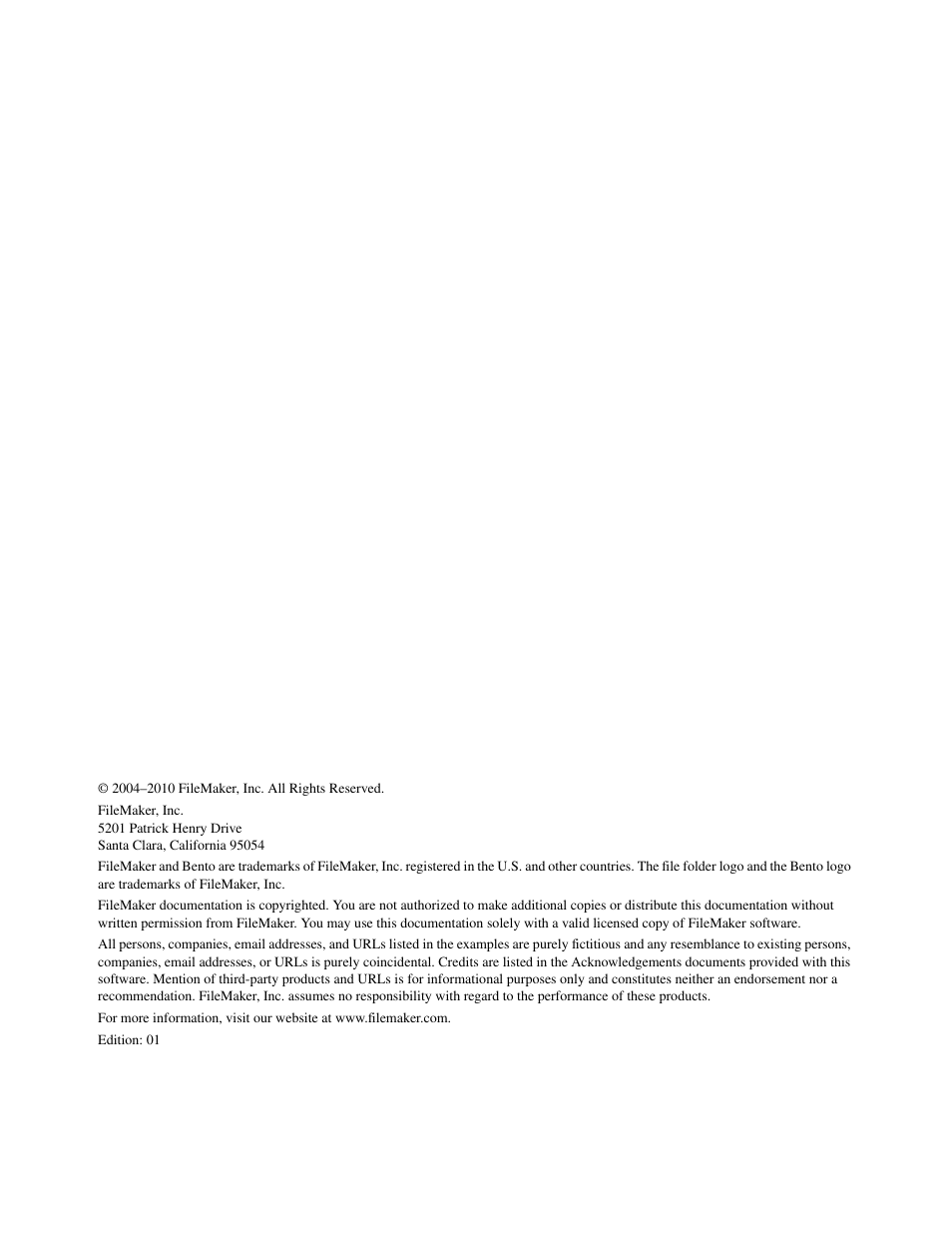 FileMaker G0600 User Manual | Page 2 / 72