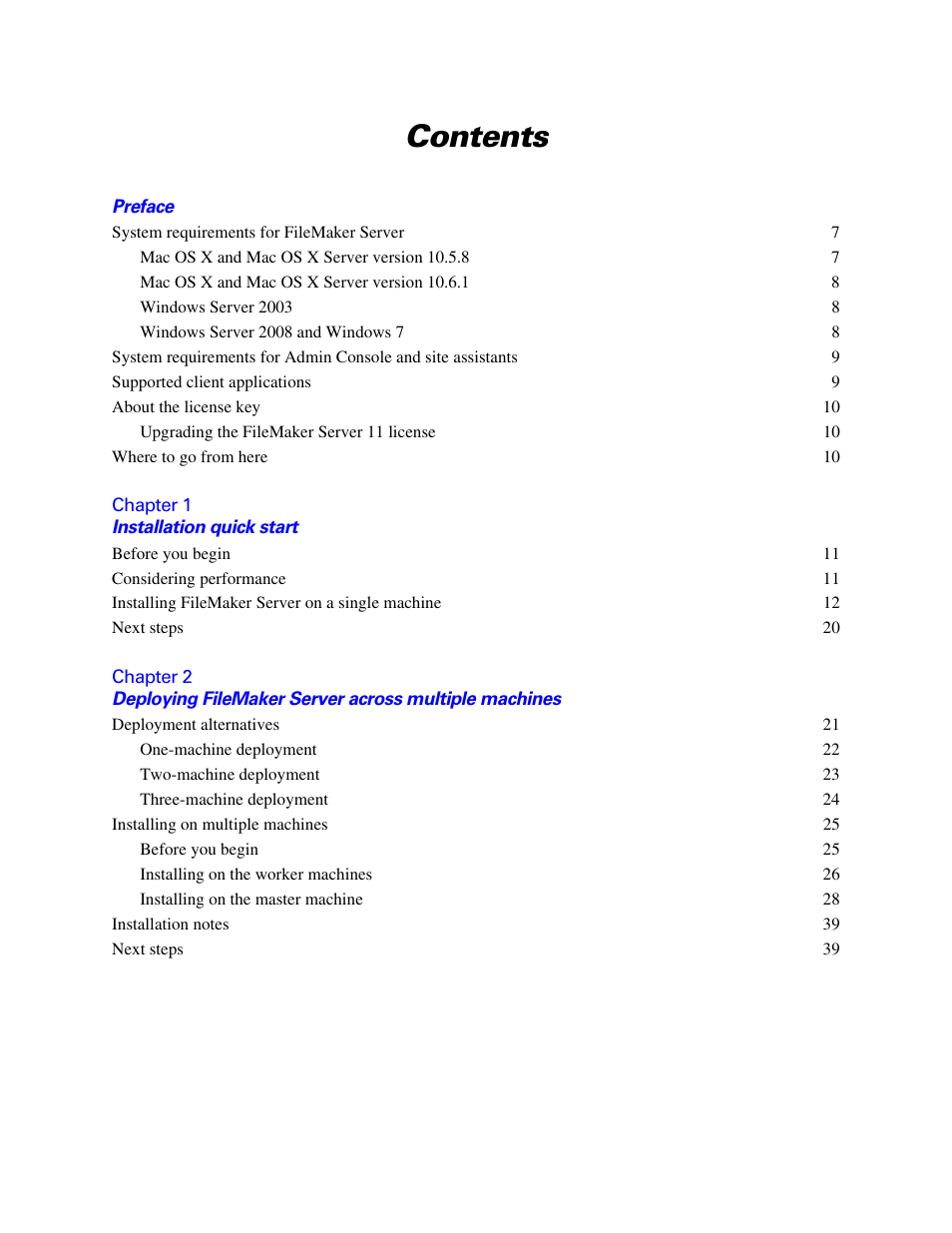 FileMaker G0600 User Manual | Page 3 / 72
