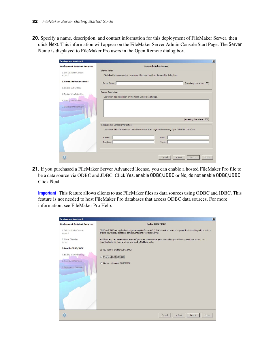 FileMaker G0600 User Manual | Page 32 / 72