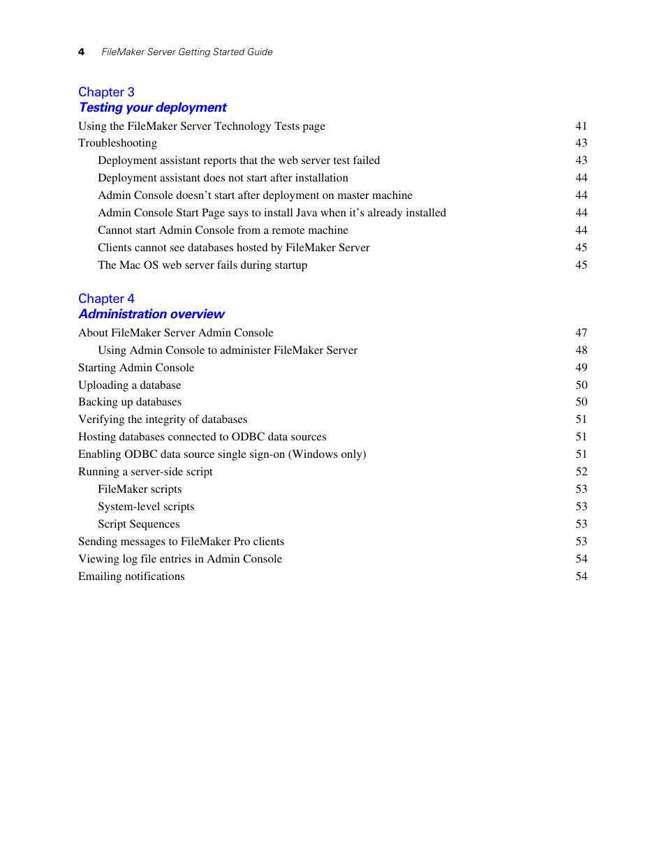 FileMaker G0600 User Manual | Page 4 / 72