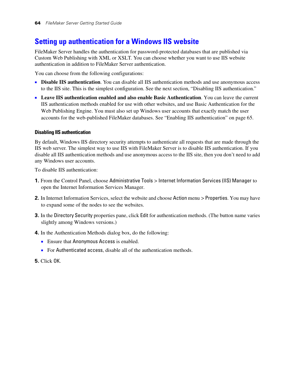 FileMaker G0600 User Manual | Page 64 / 72