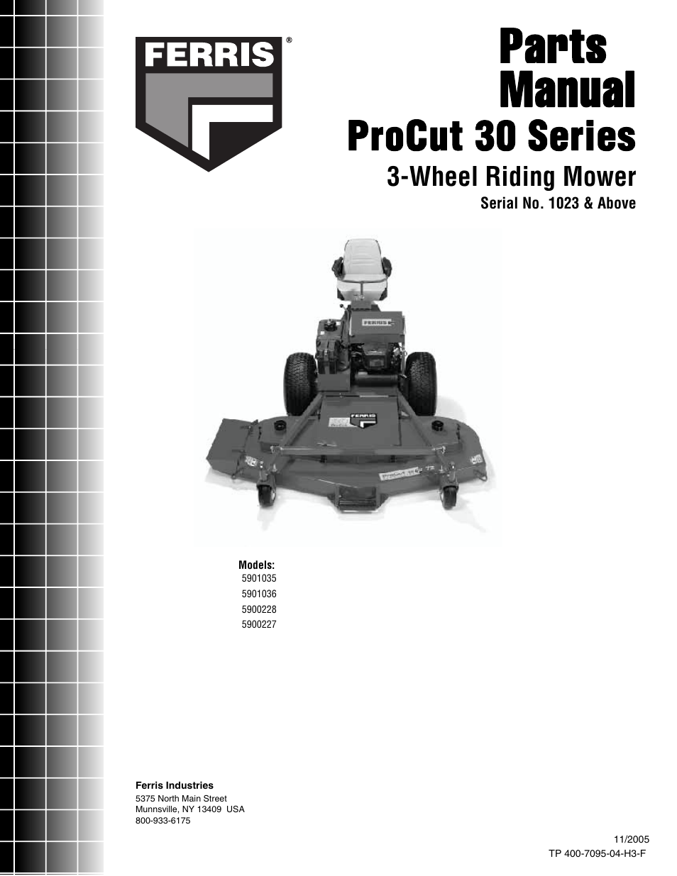 Ferris Industries 5900227 User Manual | 66 pages