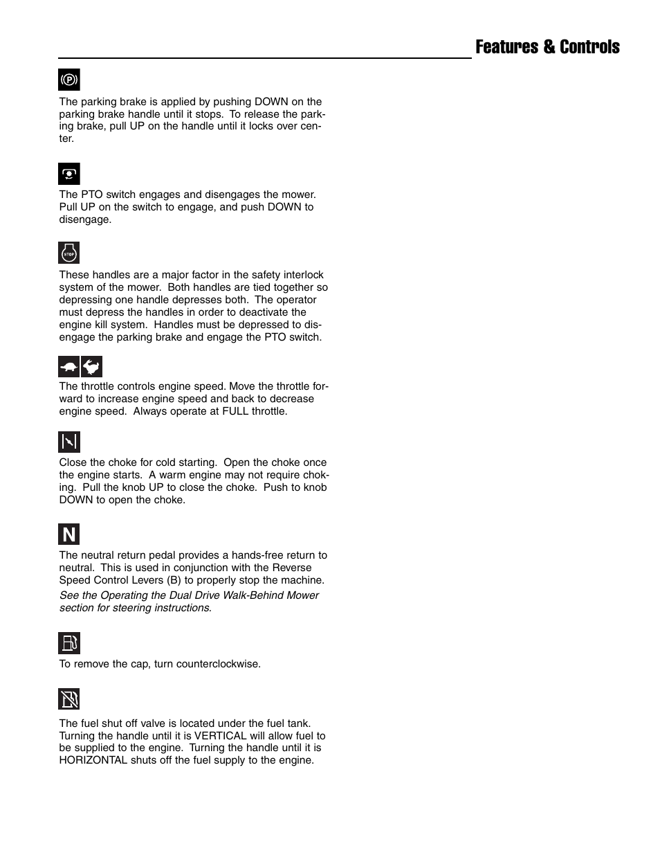 Features & controls | Ferris Industries Ddskav15 User Manual | Page 11 / 44