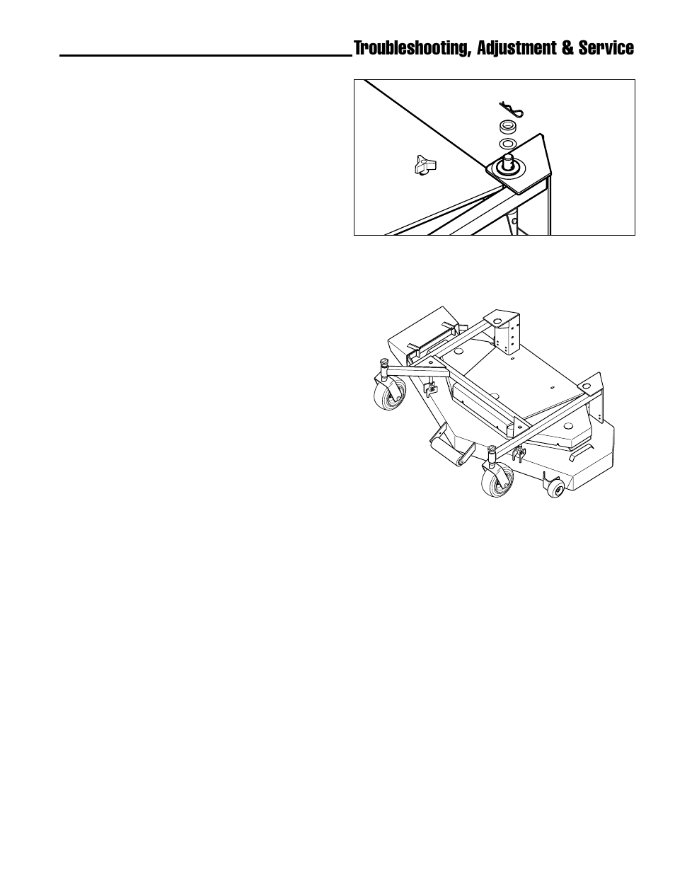 Troubleshooting, adjustment & service | Ferris Industries Ddskav15 User Manual | Page 25 / 44
