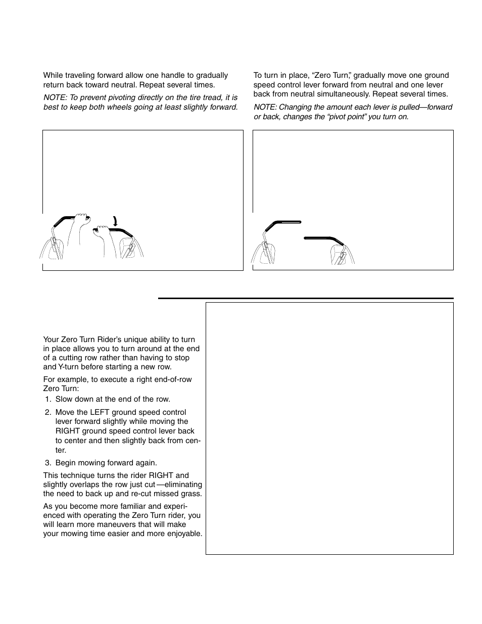 Advanced driving | Ferris Industries IS4500ZC28D61CE User Manual | Page 17 / 52