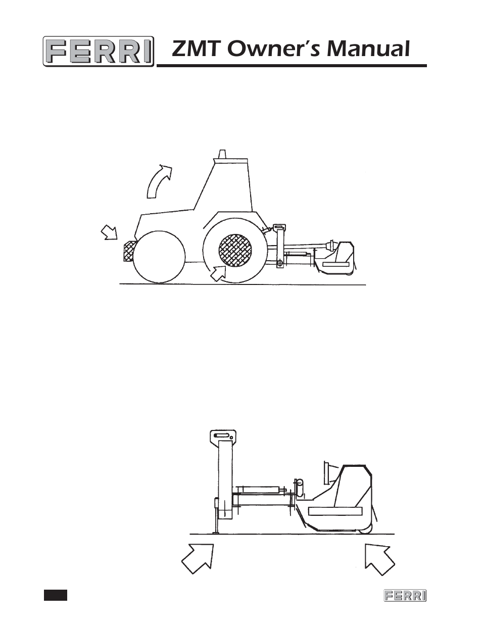 Zmt owner’s manual | Ferris Industries ZMT 160 User Manual | Page 13 / 21