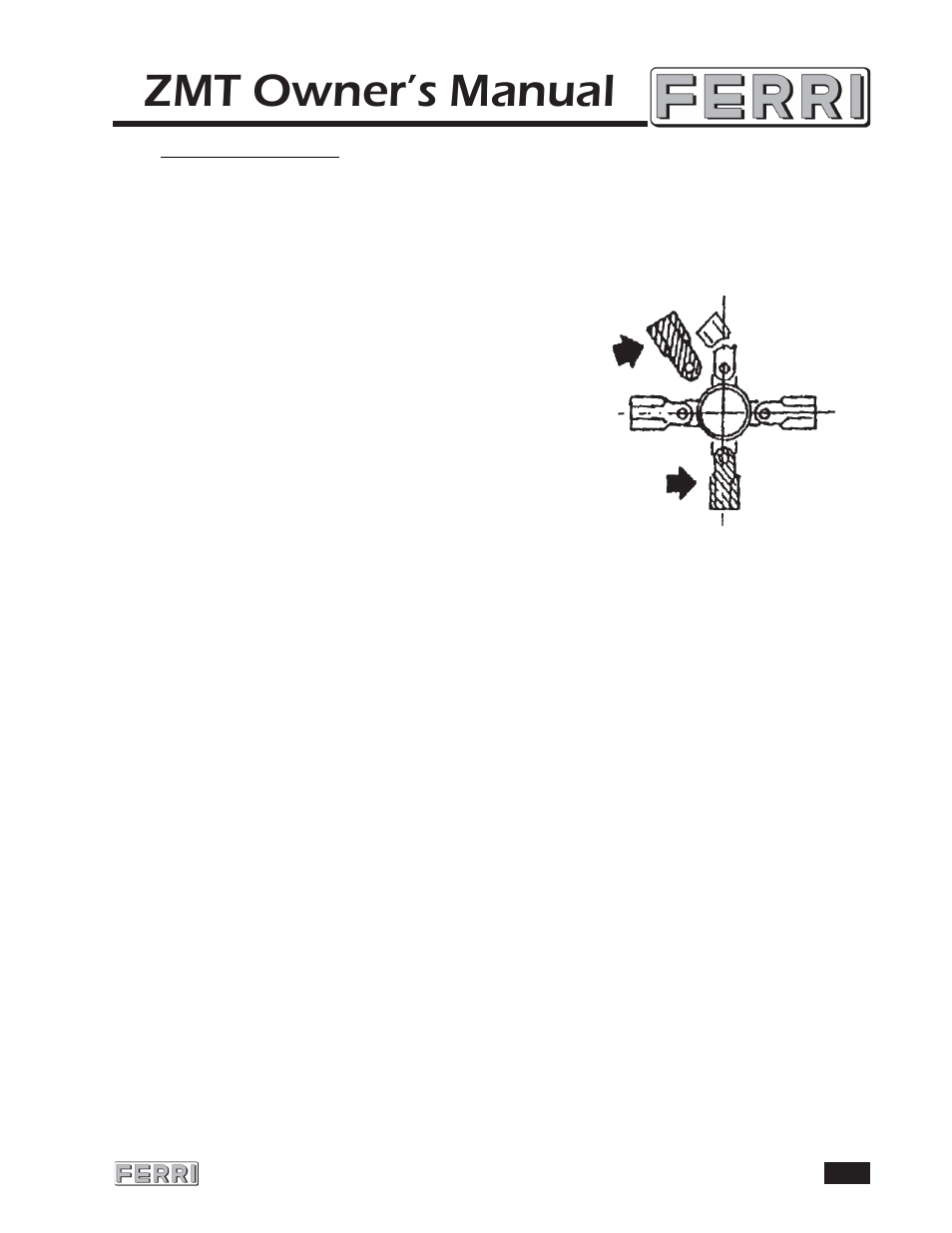 Zmt owner’s manual | Ferris Industries ZMT 160 User Manual | Page 20 / 21