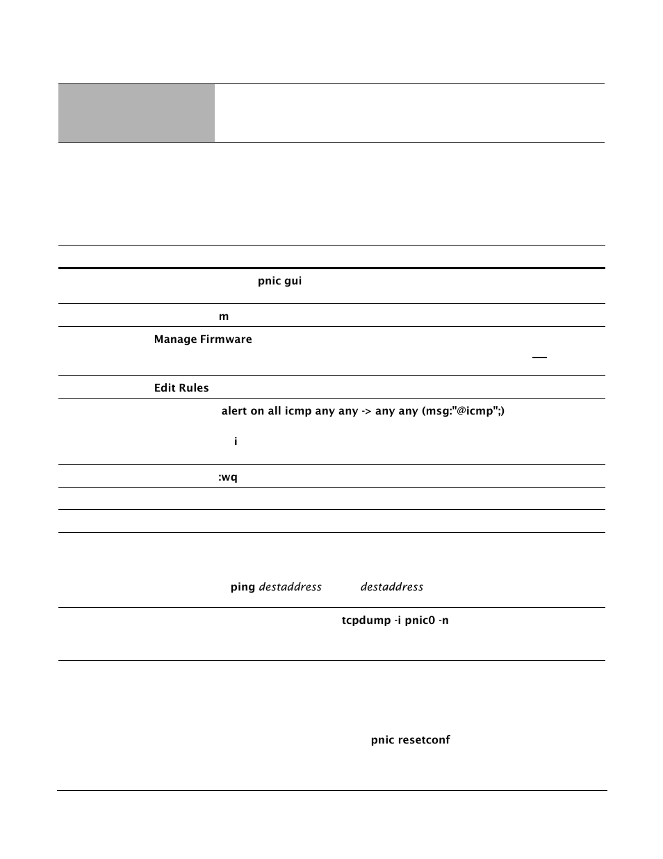 Getting started, Returning to the default configuration, Chapter 2 | Chapter 2 getting started | Force10 Networks PSeries 100-00055-01 User Manual | Page 15 / 132