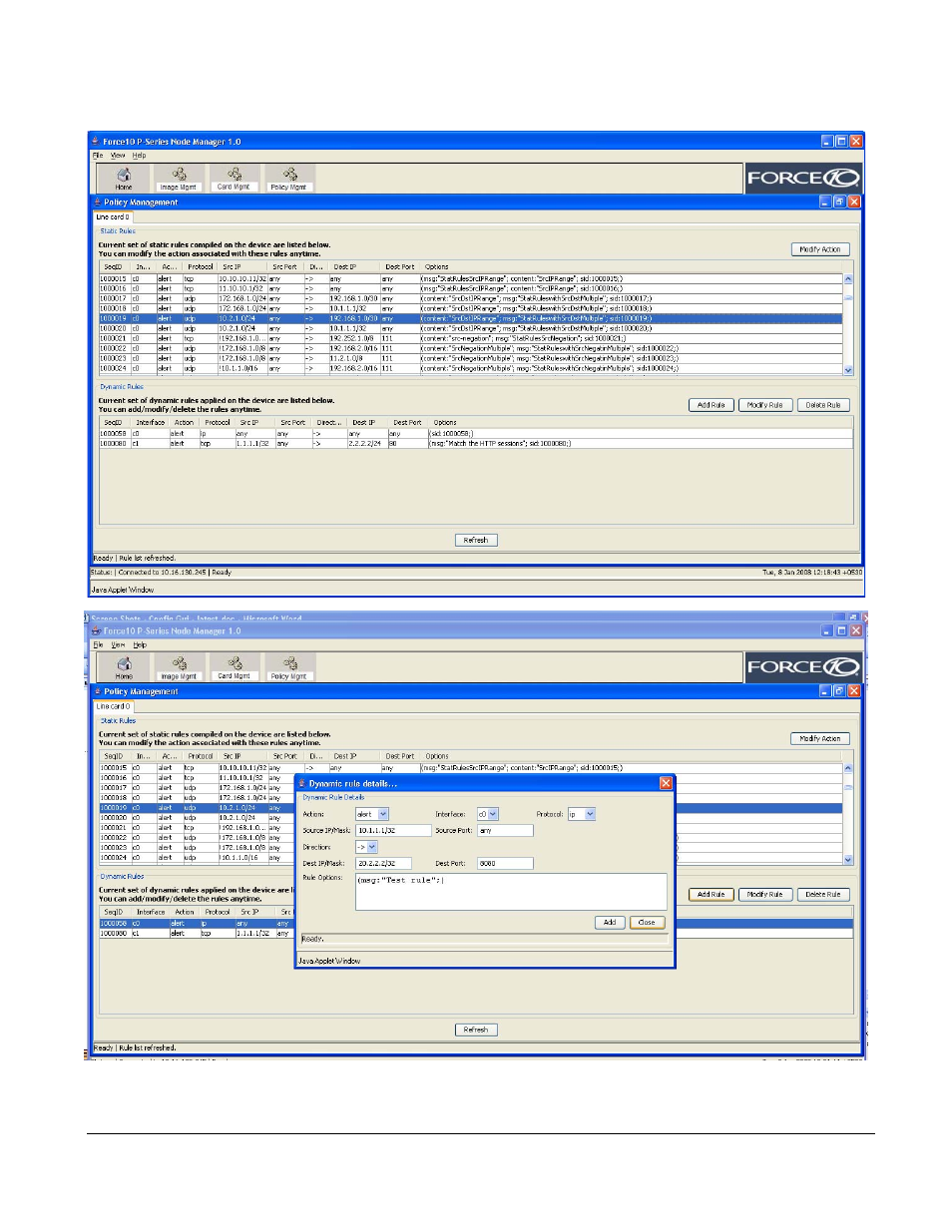 Force10 Networks PSeries 100-00055-01 User Manual | Page 42 / 132