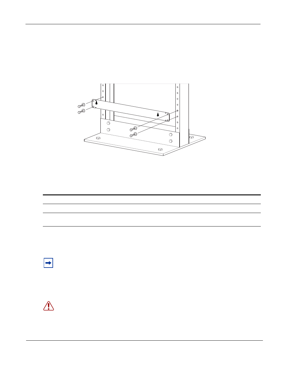 Installing the equipment rack shelf bar, Standard front chassis mounting, Figure 5 | Rack shelf bar | Force10 Networks Force10 TeraScale E-Series E1200i User Manual | Page 24 / 105