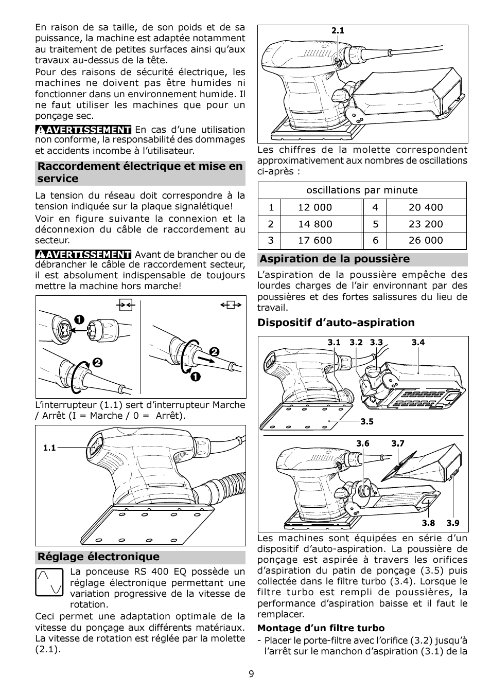 Festool RS 400 Q User Manual | Page 9 / 16