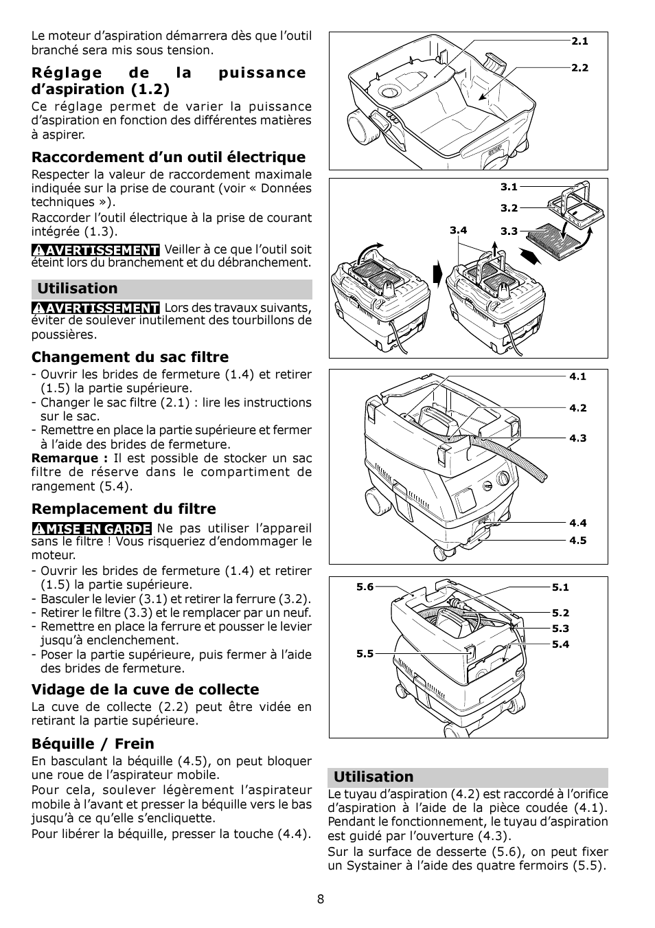 Festool CT MINI User Manual | Page 8 / 16