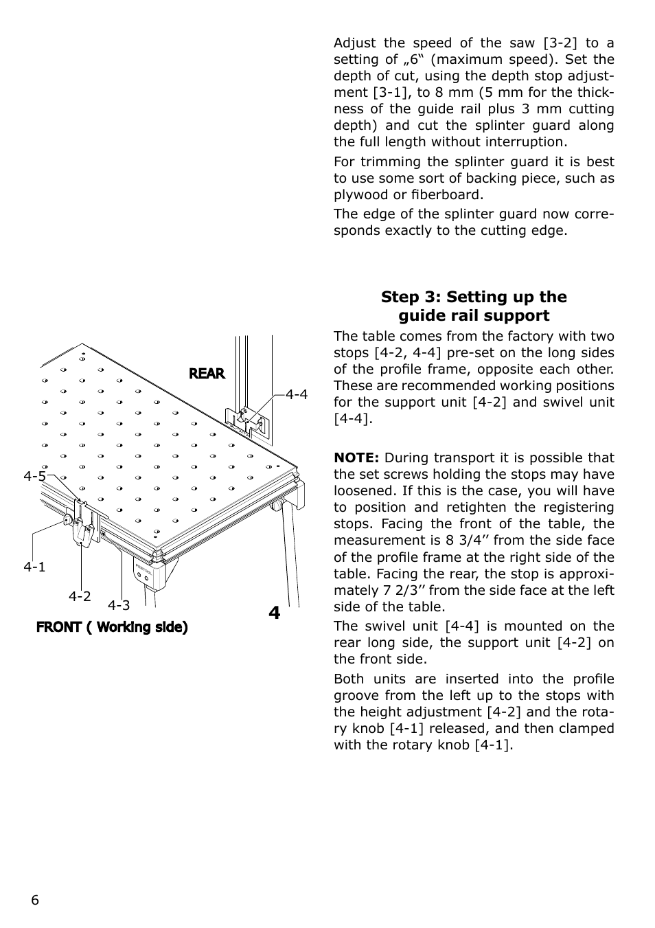 Festool MFT/KAPEX User Manual | Page 6 / 32