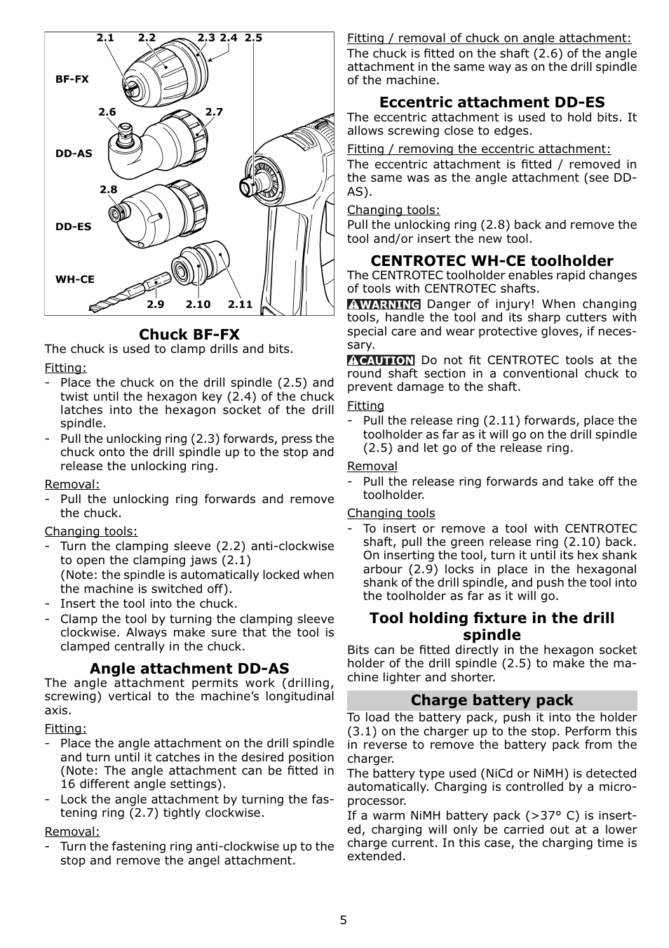 Festool C12 User Manual | Page 5 / 20