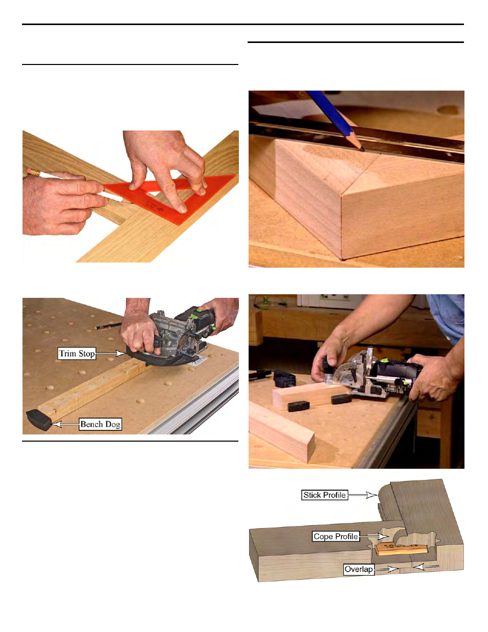 Making frame joints | Festool Domino DF 500 User Manual | Page 16 / 26