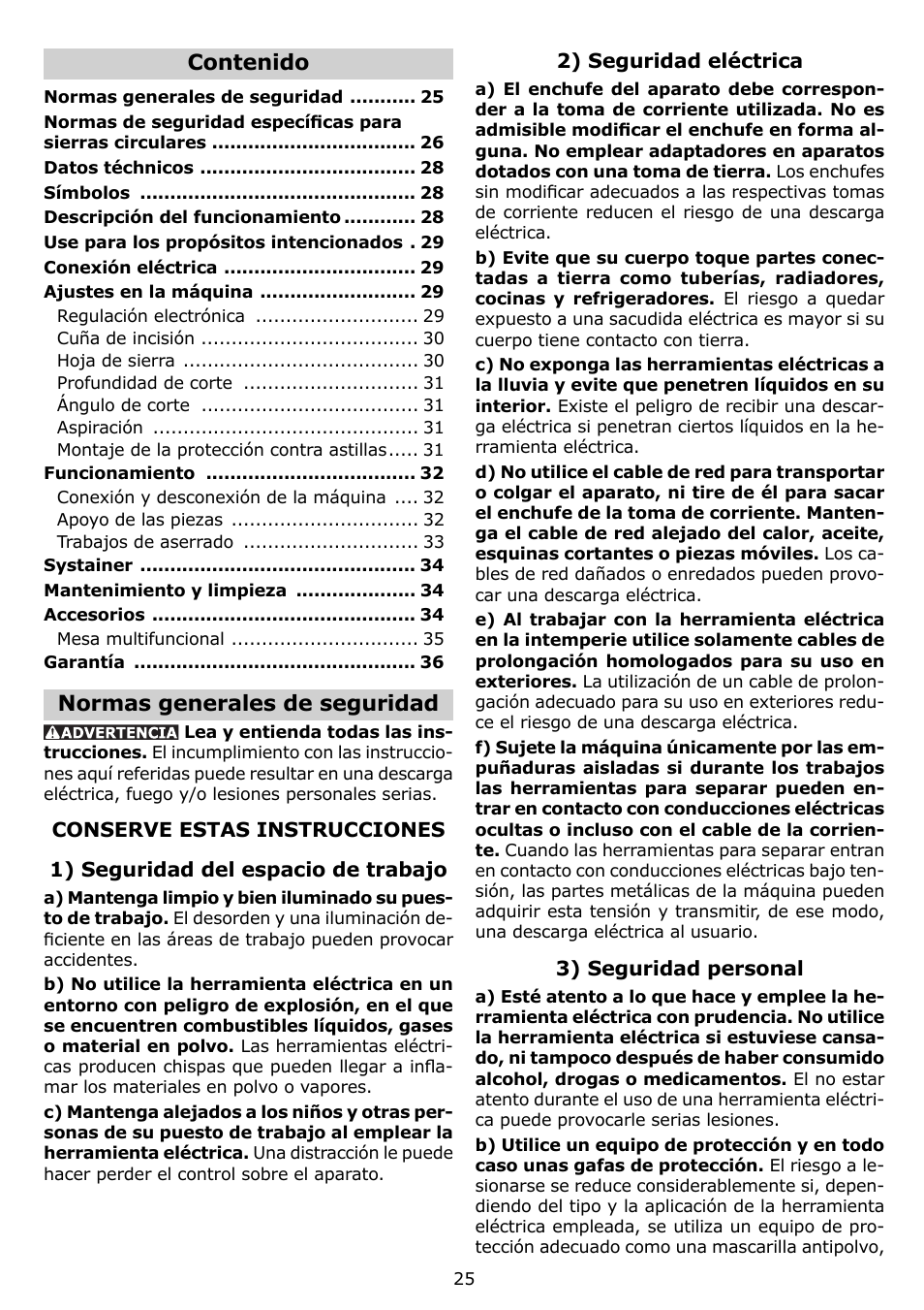 Festool TS 75 EQ User Manual | Page 25 / 40
