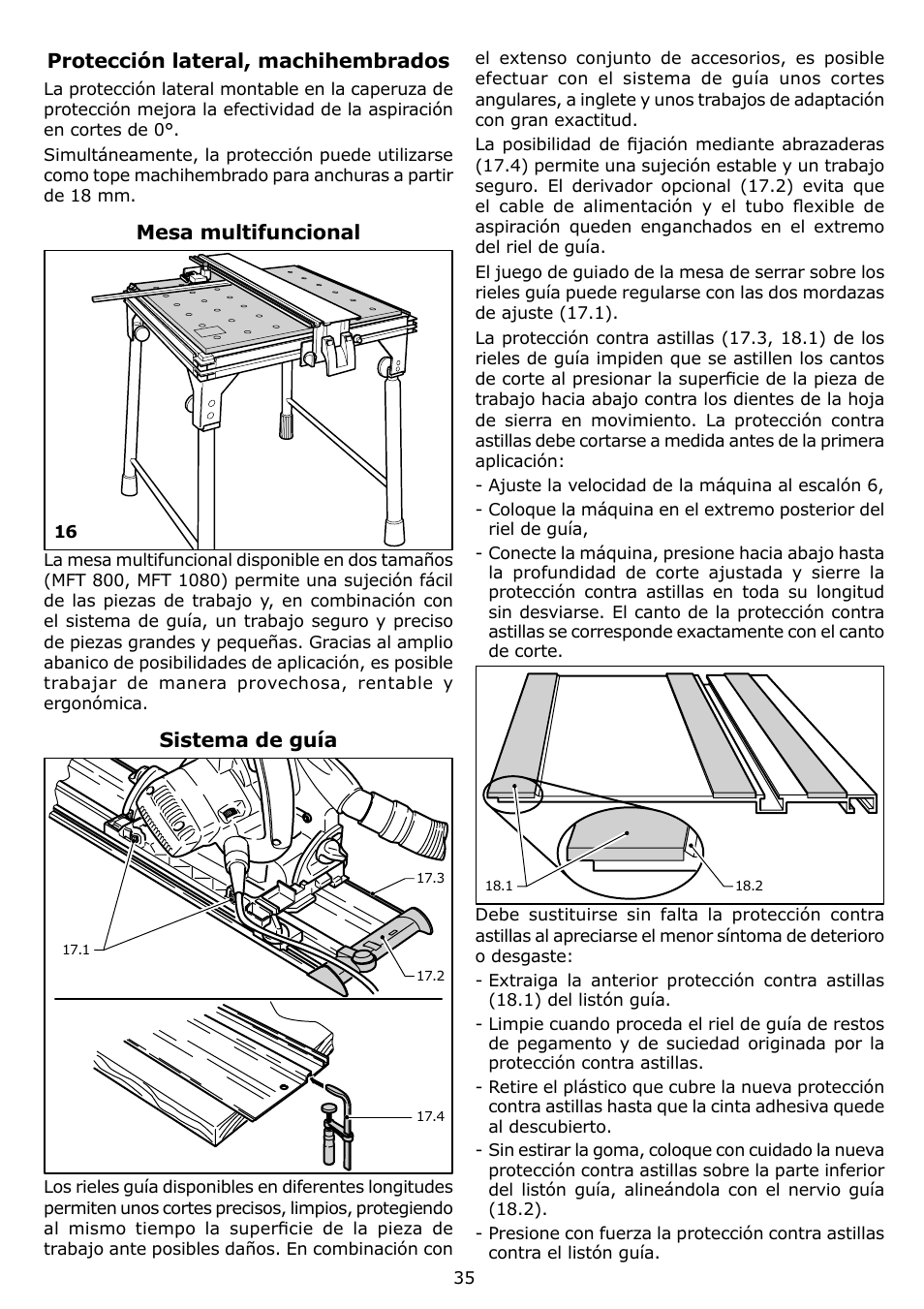 Festool TS 75 EQ User Manual | Page 35 / 40