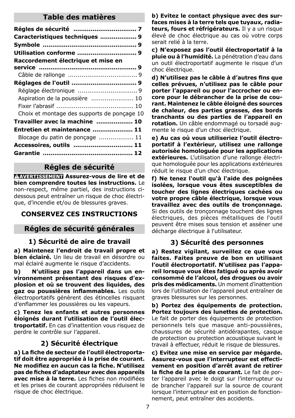 Festool ETS 150 EQ User Manual | Page 7 / 20