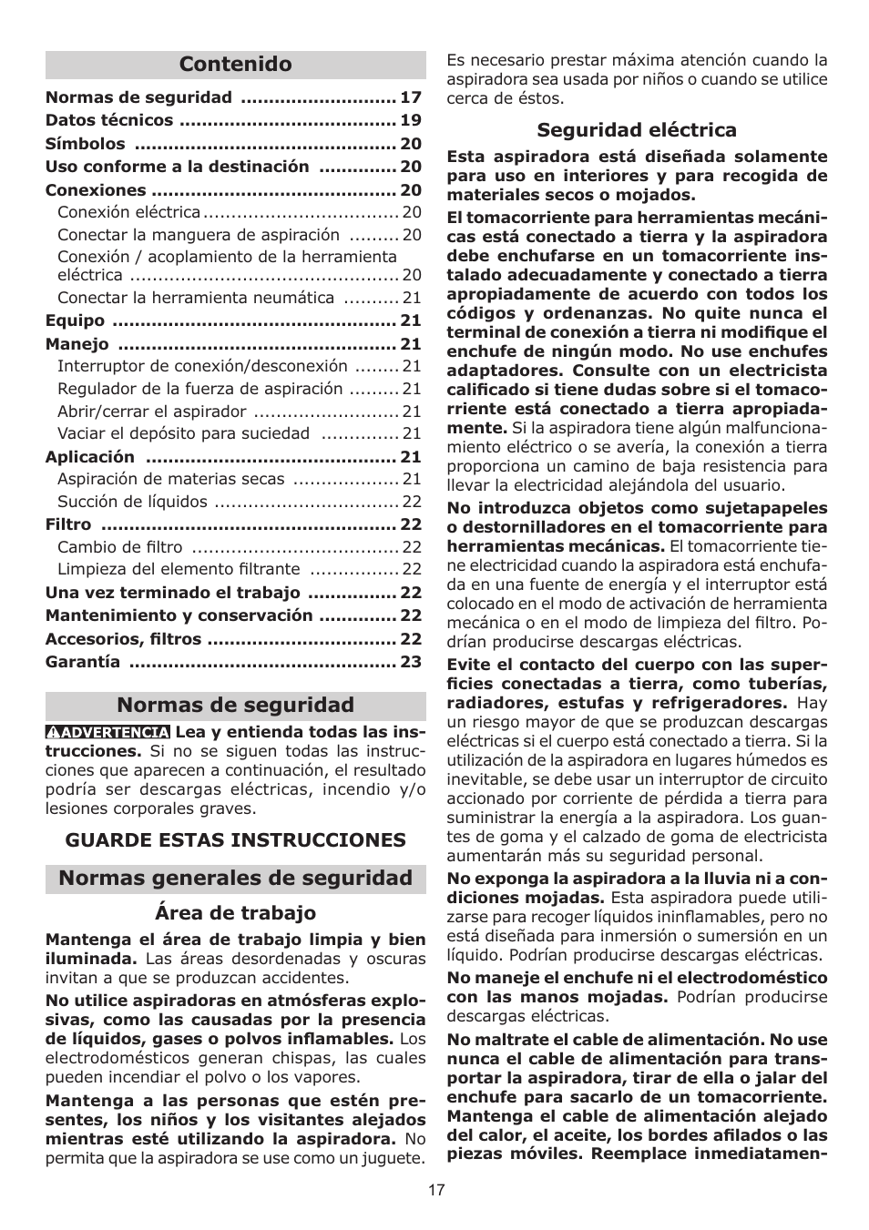 Festool CT 33 E HEPA User Manual | Page 17 / 26
