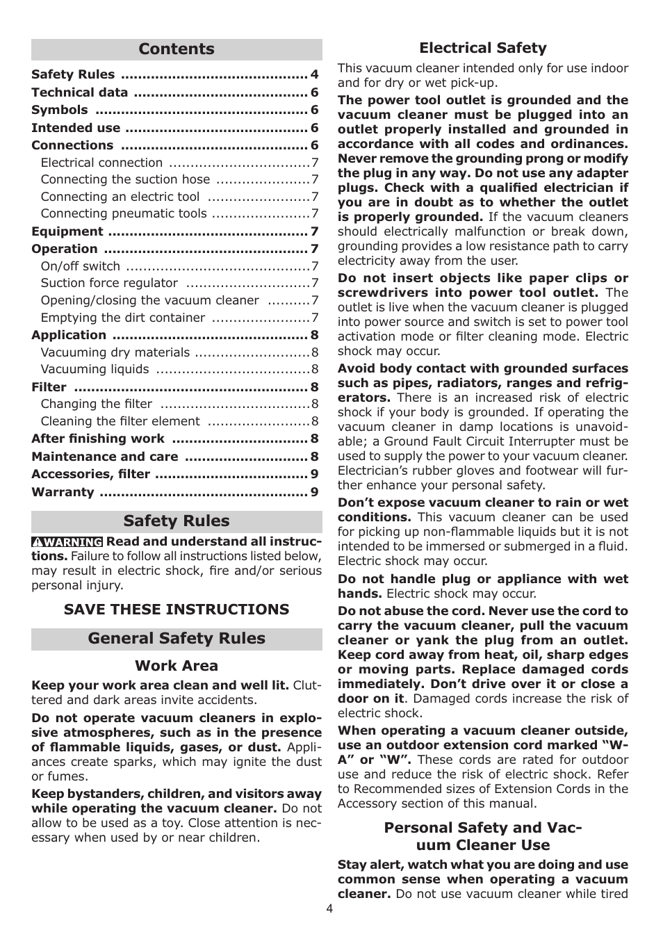Festool CT 33 E HEPA User Manual | Page 4 / 26