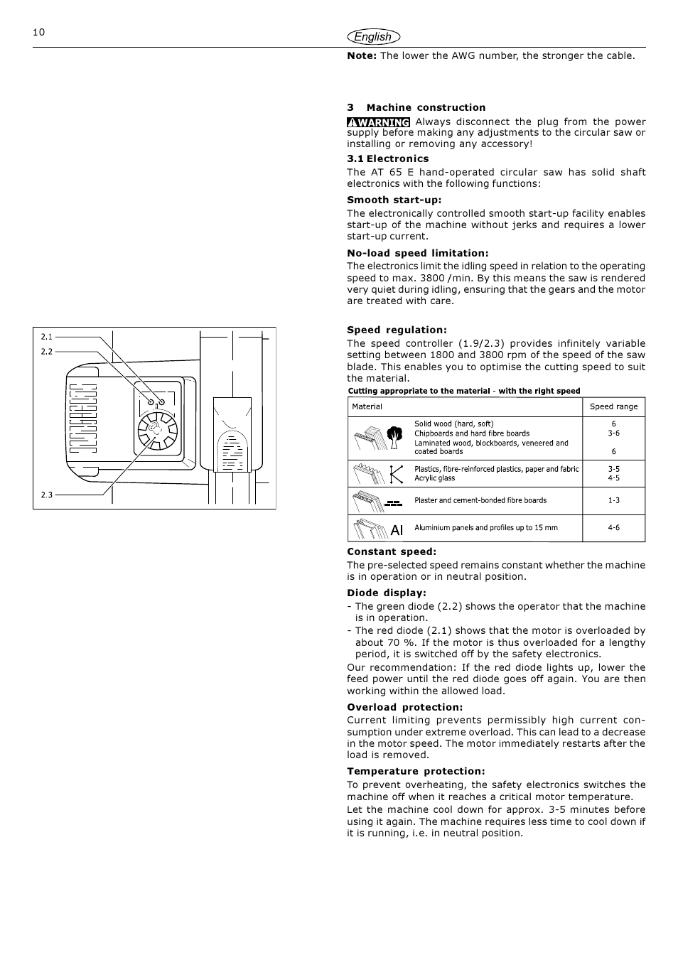 Festool AT 65 E User Manual | Page 10 / 24