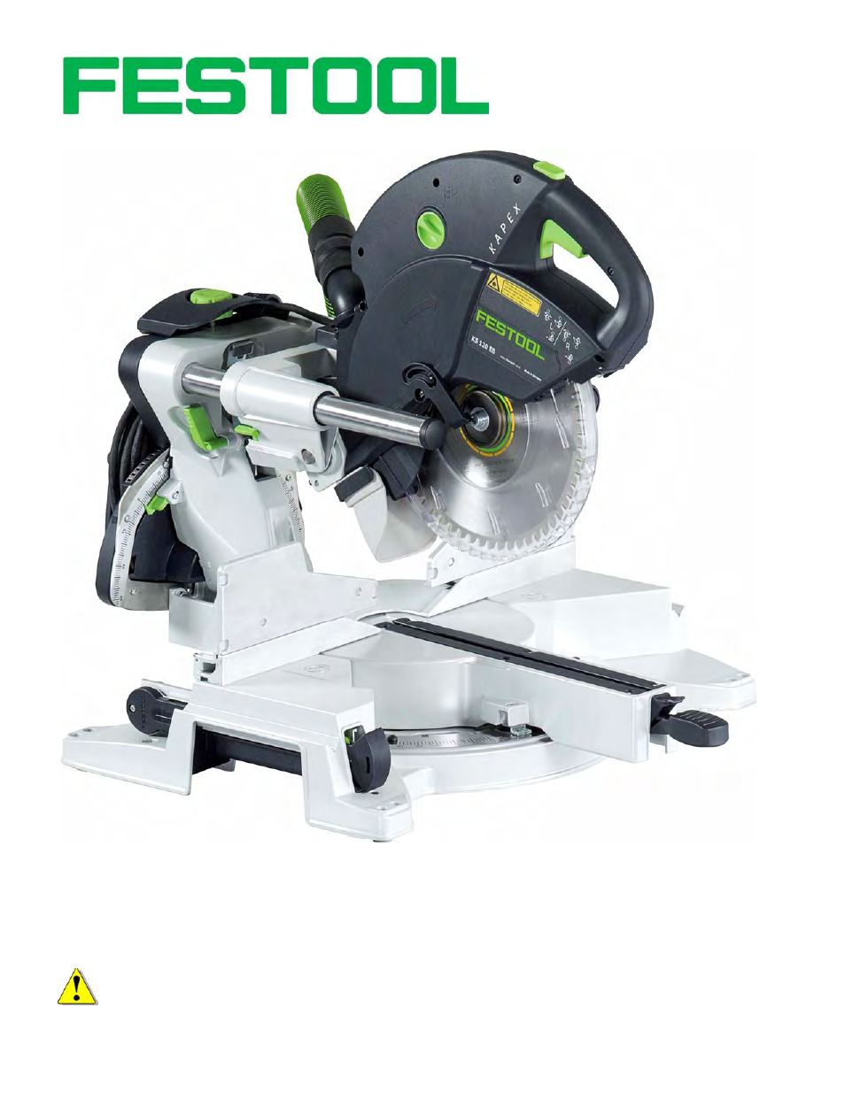 Festool Kapex KS 120 User Manual | 32 pages