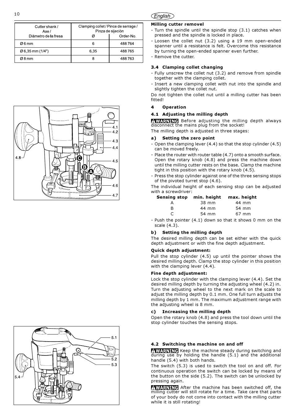 Festool 1010 EQ User Manual | Page 10 / 20