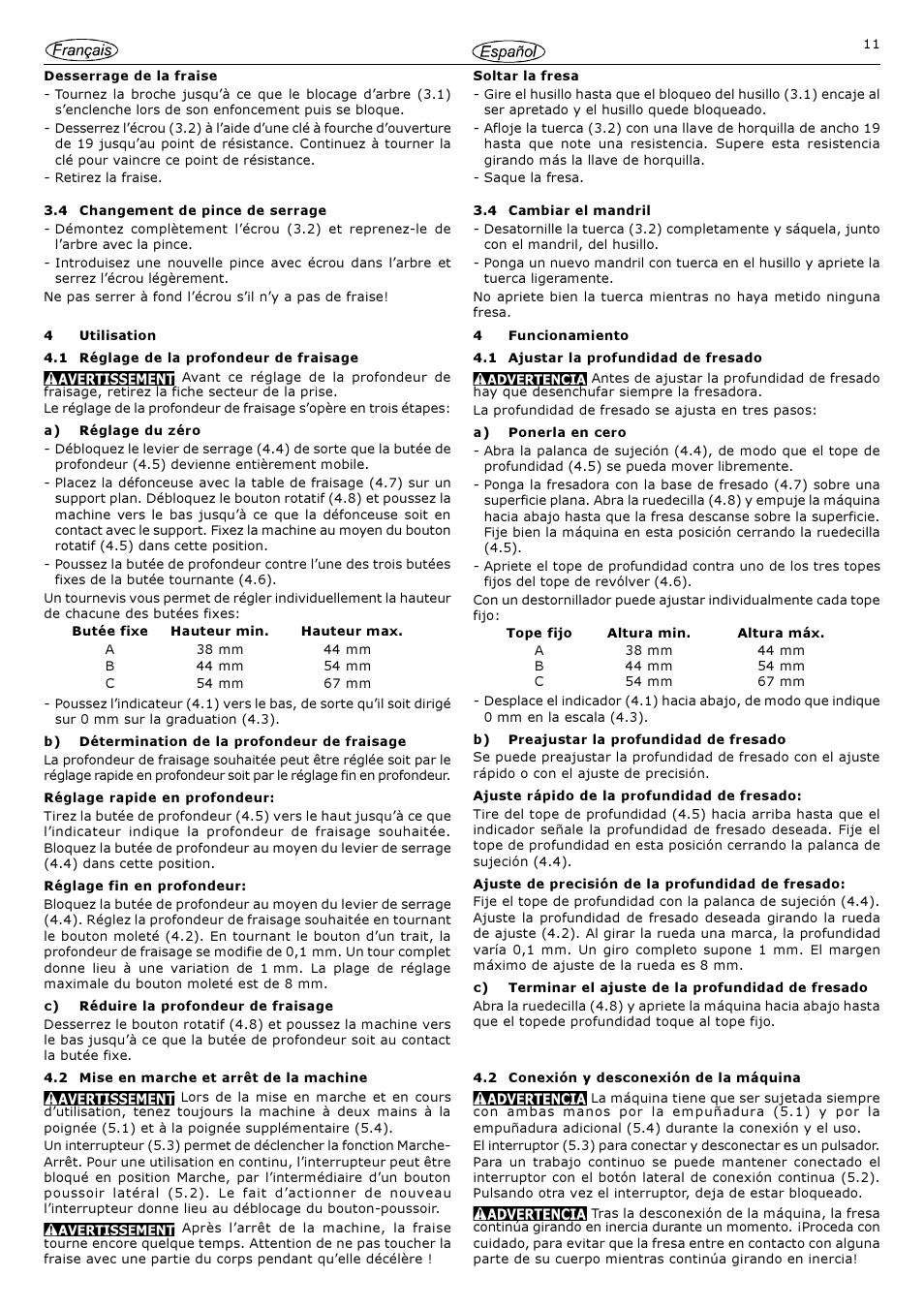 Festool 1010 EQ User Manual | Page 11 / 20