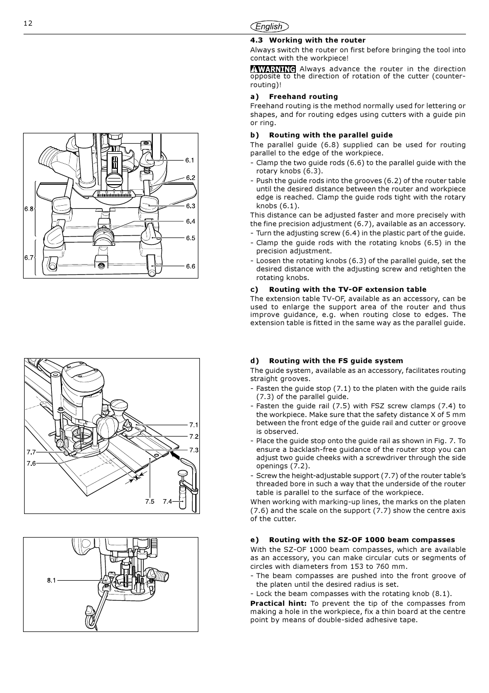 Festool 1010 EQ User Manual | Page 12 / 20