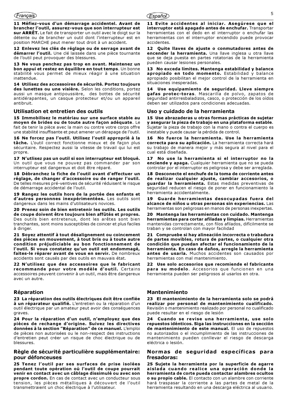 Festool 1010 EQ User Manual | Page 5 / 20