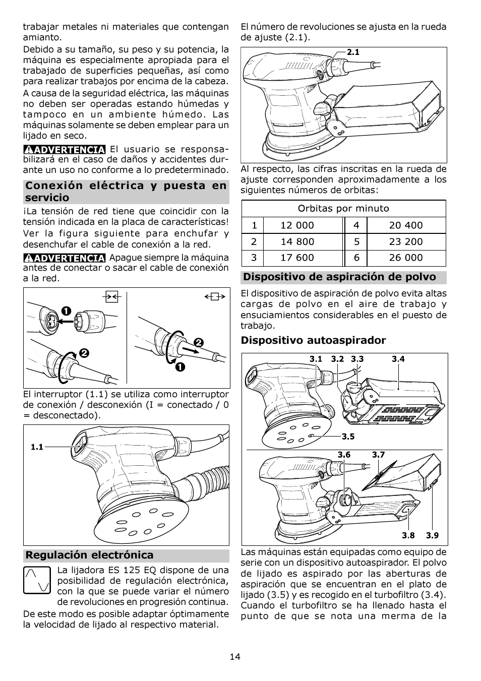 Festool ES 125 EQ User Manual | Page 14 / 16