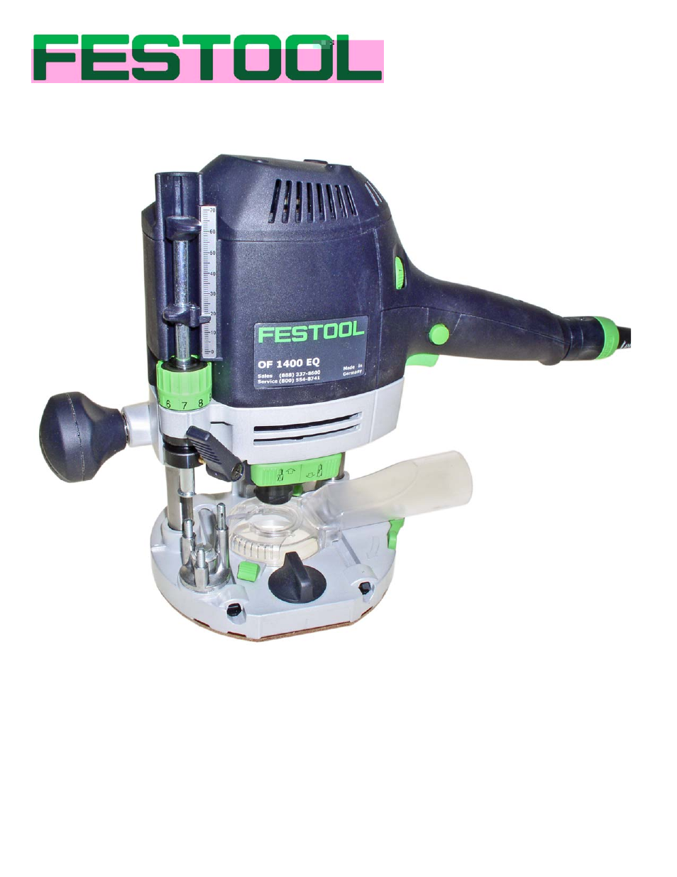 Festool Plunge Router I User Manual | 27 pages