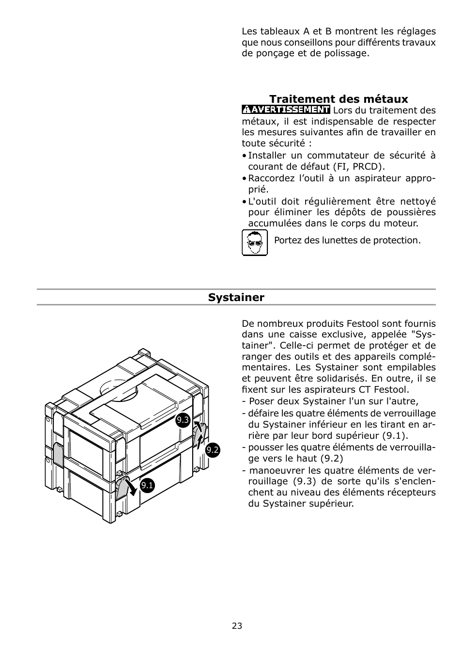 Festool RO 125 FEQ User Manual | Page 23 / 40